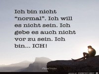 Ich bin nicht normal