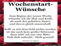 wochenstart wuensche