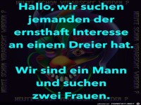 Interesse an einem Dreier