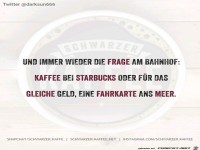 Entweder Kaffee oder