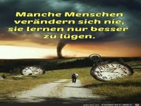 manche Menschen ver�nden sich nie......