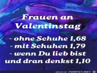 Frauen am Valentinstag