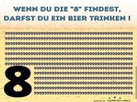 Finde die 8