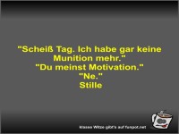 Motivationslosigkeit auf den Punkt gebracht