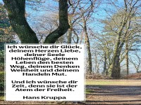 ich wnsche dir glck, deinem Herzen liebe