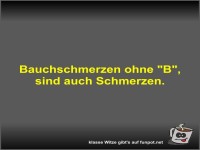 Bauchschmerzen ohne 
