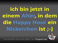 Wenn die Happy Hour zum Nickerchen wird