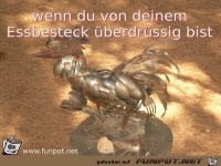 wenn du von deinem Essbesteck ueberdruessig bist