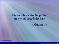 Offenbarung 3 8