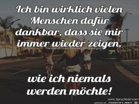 ich bin vielen Menschen dankbar 