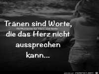 Traenen sind Worte