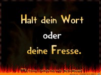 Halt Dein Wort