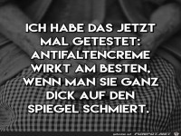 ich habe das jetzt mal getestet......