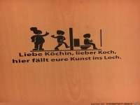 Cooler Spruch