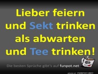 Lieber feiern