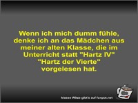 Wenn ich mich dumm fhle