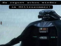 Dunkler Lord des Regenwetters