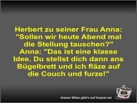 Herbert zu seiner Frau Anna