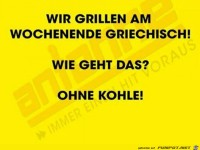 Griechisch grillen
