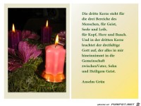 3. Kerze