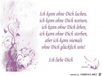 ich kann ohne dich 
