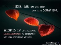 jeder Tag hat sein Licht