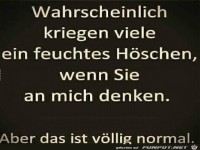 Aber das ist normal