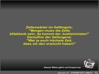 Zellenw�rter im Gef�ngnis