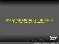 Wie war die Stimmung in der DDR?