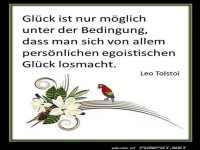 Glck ist nur mglich