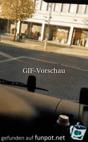 Einkaufen im Regen! Etwas vergessen?