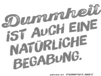Dummheit