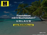 Fremdwort mit 6 Buchstaben