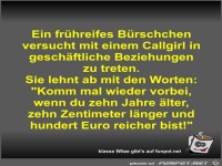 Ein fr�hreifes B�rschchen versucht mit einem Callgirl in...