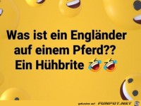 Englnder auf einem Pferd