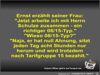 Ernst erz�hlt seiner Frau