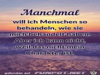 Manchmal will ich Menschen behandeln