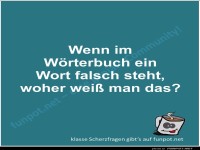 Scherzfrage