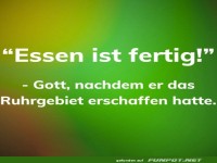 Essen ist fertig