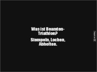 Büro-Olympiade der Beamten