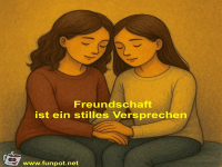 Freundschaft ist ein stilles Versprechen