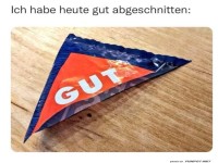 Perfekt abgeschnitten!
