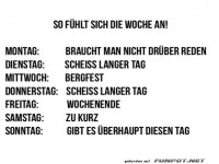 So f�hlt sich die Woche an