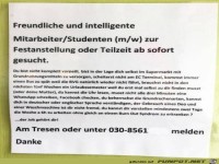 Mitarbeiter gesucht