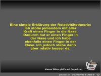 Eine simple Erkl�rung der Relativit�tstheorie