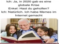 Hast du damals geholfen Opa?