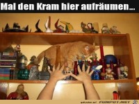 Erst mal den Kram aufr�umen