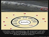 Die sichere Geschwindigkeit