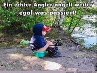 Echter Angler