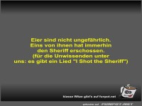 Eier sind nicht ungef�hrlich